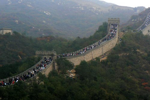 The great wall at Badong